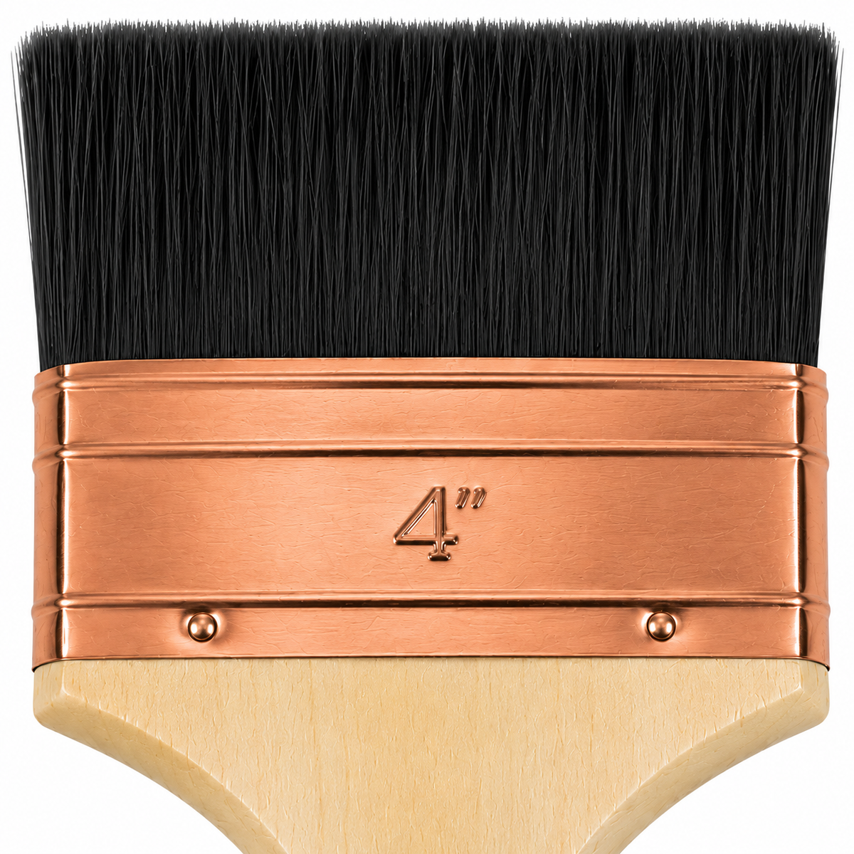 4″ / 100mm Wall Brush – Wooden Handle