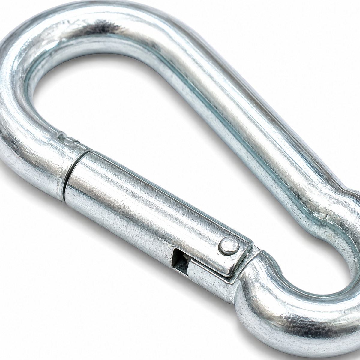 8 × 80mm Carabiner Snap Hooks – Bag of 40