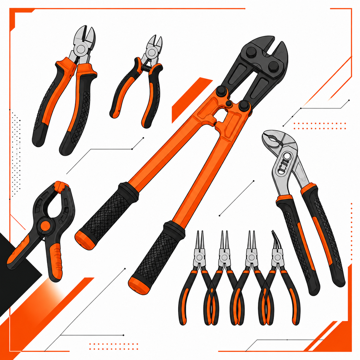 Pliers, Cutters & Gripping Tools