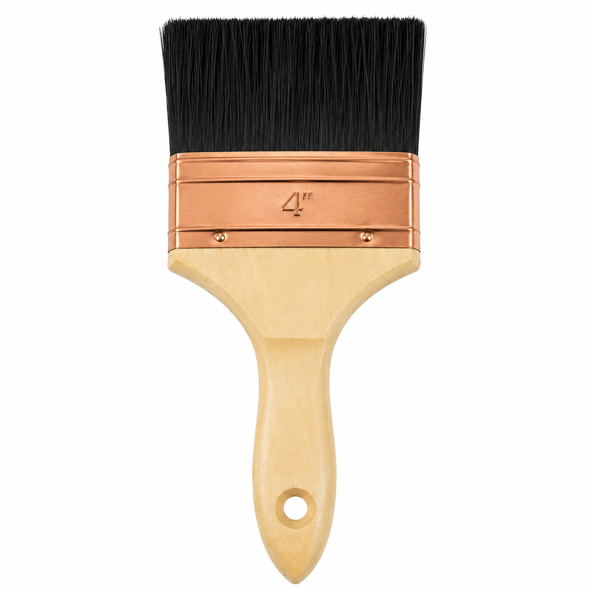 4″ / 100mm Wall Brush – Wooden Handle