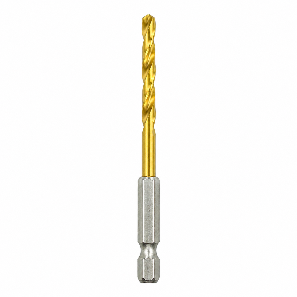 5 Piece Titanium-Coated HSS Drill Bit Set